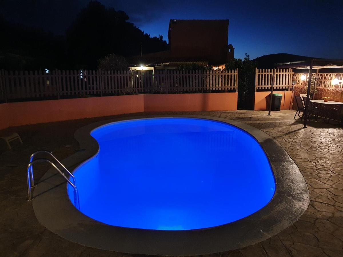 Villa Rural El Poleo D&R Con Piscina Climatizada Privada Y Solarium Pico de Viento Exterior photo